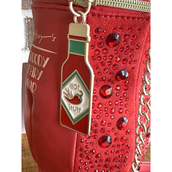 RARE Betsey Johnson Kitsch Bloody Mary Crossbody Bag NWT Limited Edition - As Is - Picture 8 of 12